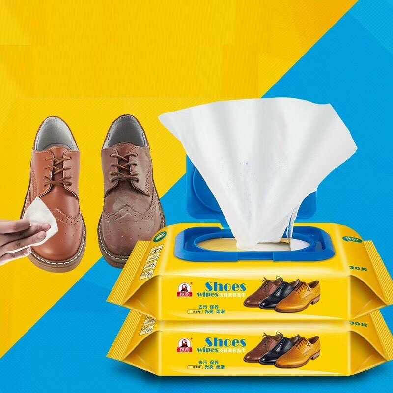 Gói 12 Miếng Khăn Lau Giày Sneaker
