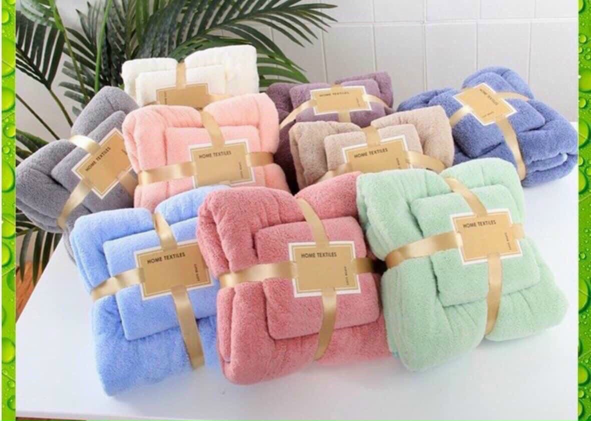 Khăn Tắm Lông Cừu Xuất Hàn Cỡ Lớn
