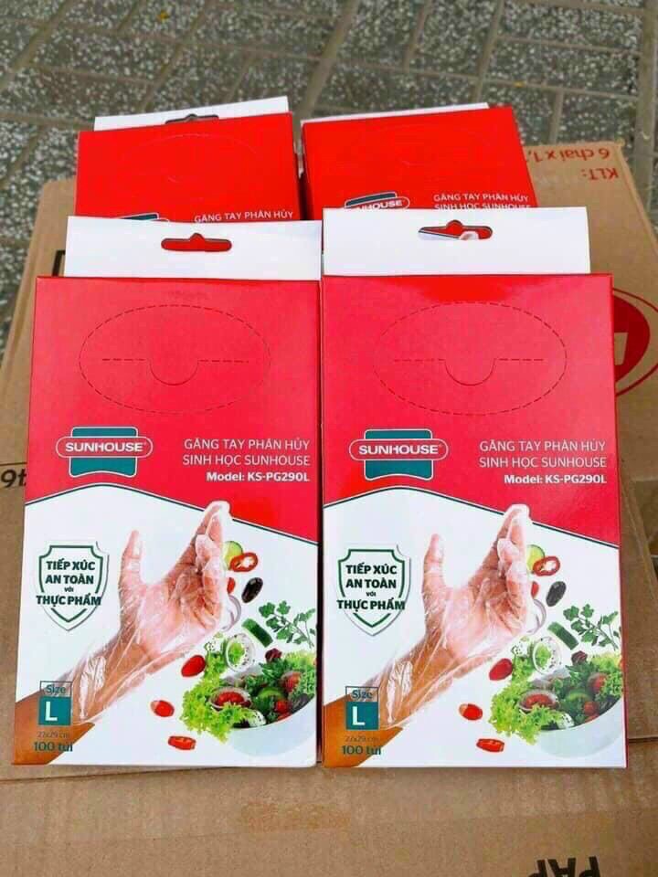 Găng Tay Tự Huỷ Sinh Học SunHouse
