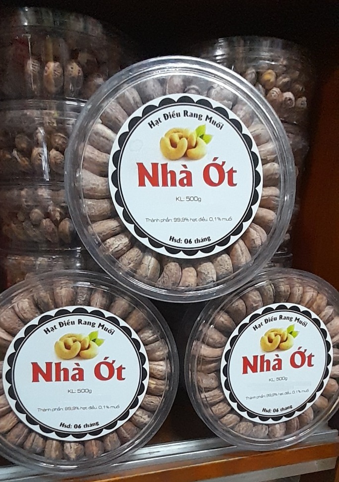 Hạt Điều Rang Muối Nhà Ớt