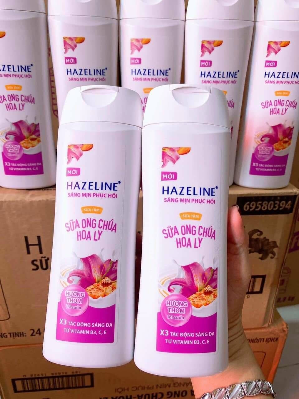 Sữa tắm HAZELINE Sữa Ong Chúa Hoa Lý 2