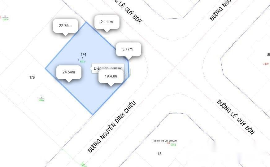 Tòa Nhà Văn Phòng P6 Quận 3 - 598m2 - 635 tỷ 3