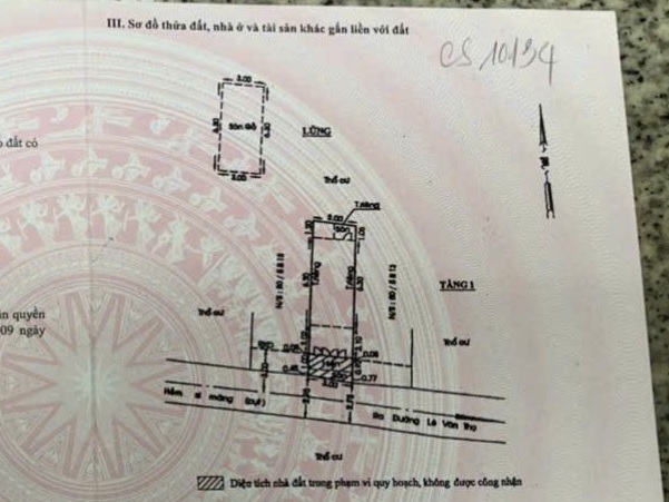 Nhà P8 Gò Vấp - 30m2 - 3 tỷ 450 2x