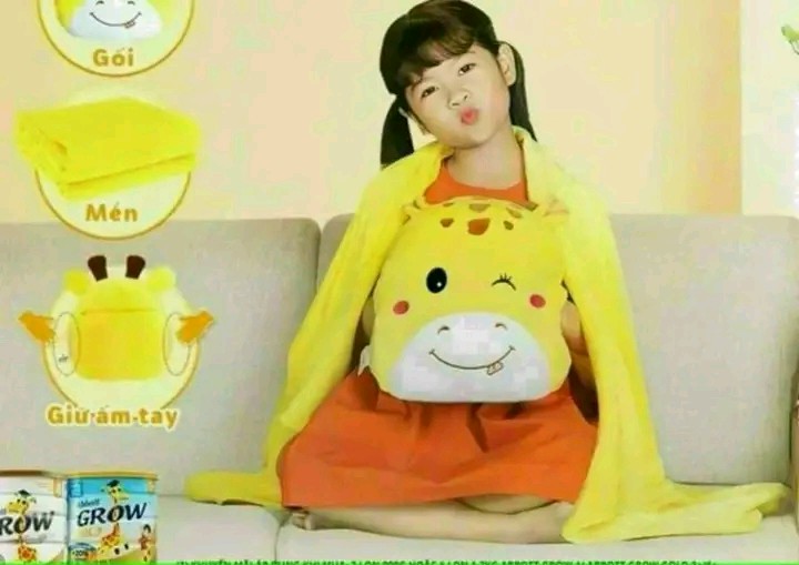 Bộ Mền Gối Hươu Cho Bé Siêu Kute 3