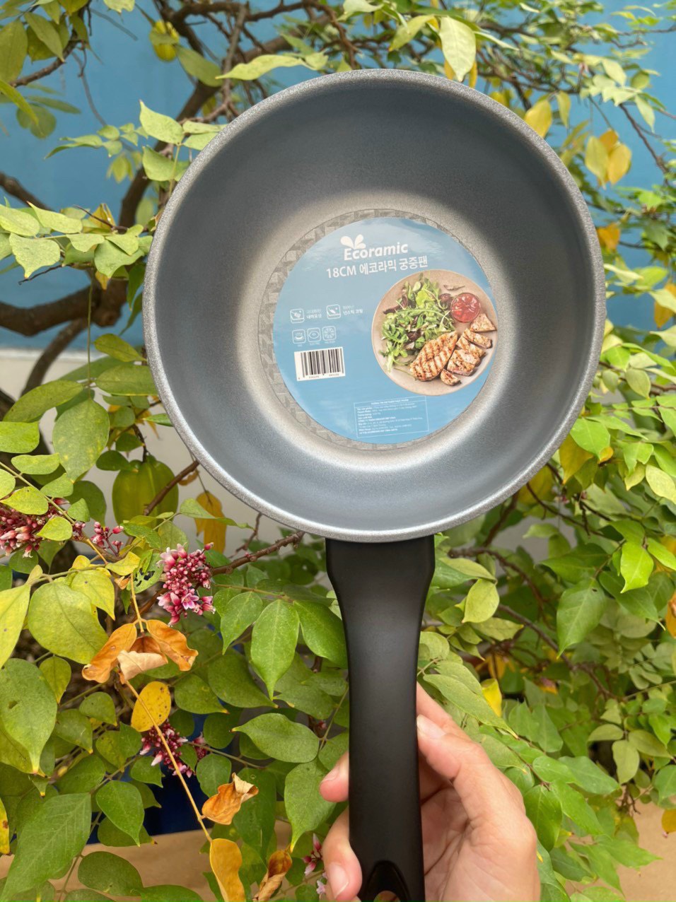 ‍Chảo Ecoramic Sâu Lòng Size 18cm 4