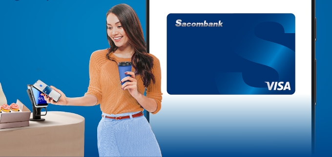 Chủ thẻ Sacombank nhận hoàn tiền khi liên kết Google Wallet